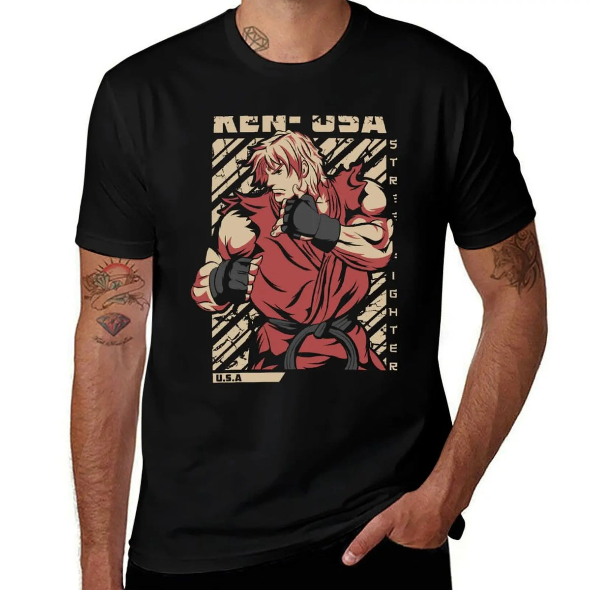 Street Fighter Ken Masters T-Shirt