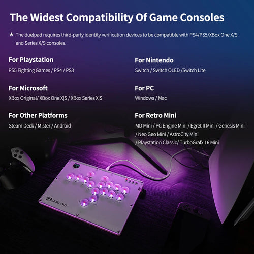 Duelpad Cross A16 Stickless Controller (2)
