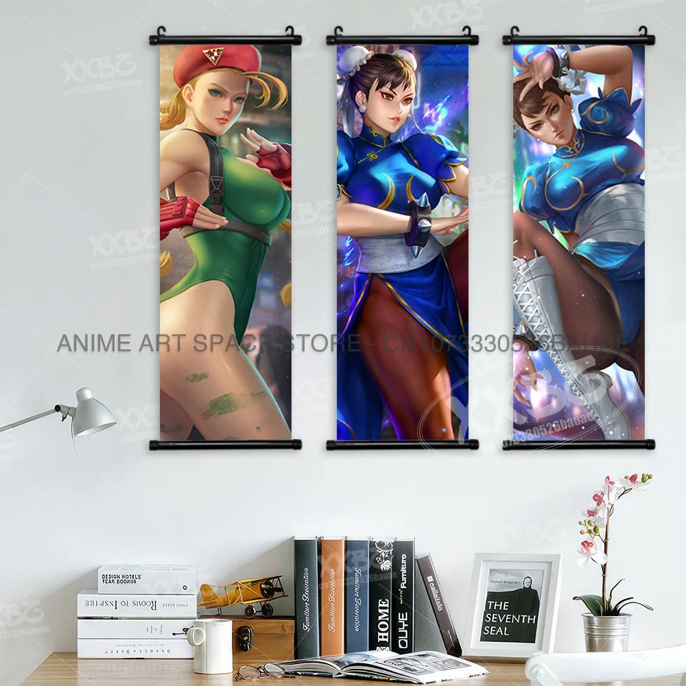 Street Fighter Hanging Wall Scroll (3)
