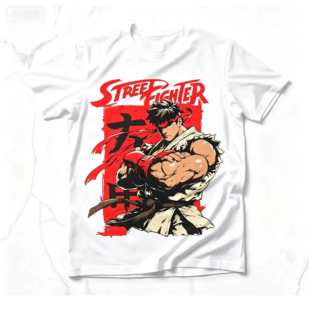 Ryu Retro Gaming T-Shirt (2)