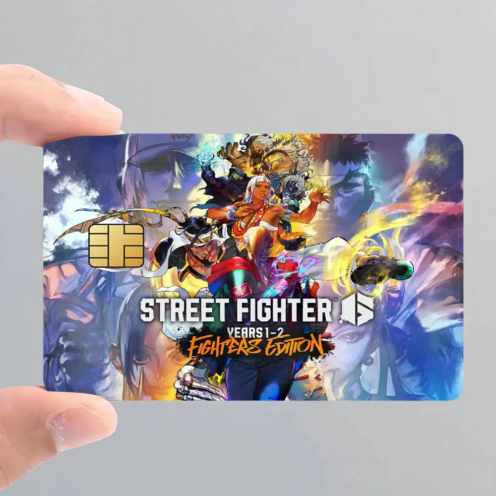 Street Fighter 6 Card Skin Stickers (4 pcs) (3)