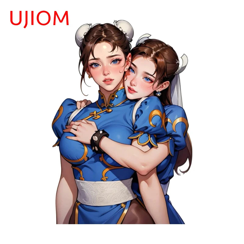 Chun-Li & Mai Wall Decal (2)