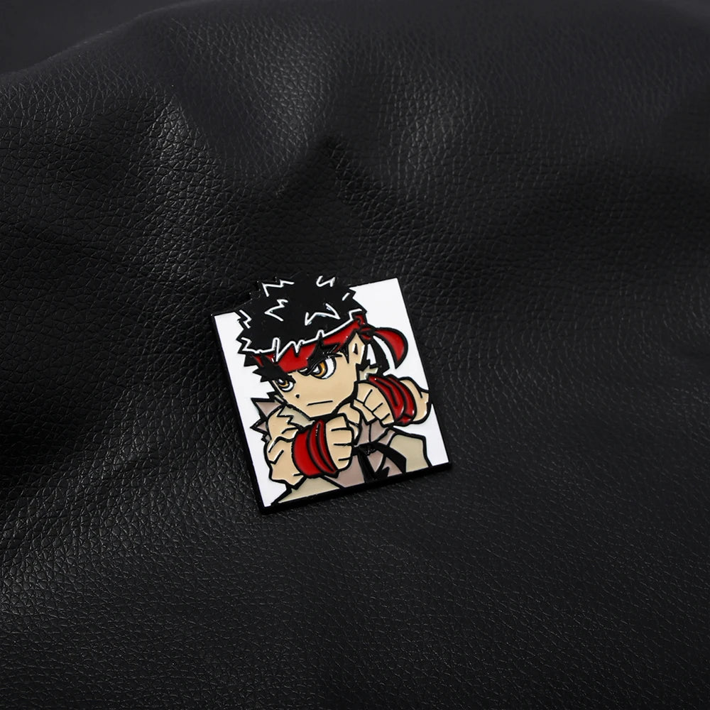 Street Fighter Character Enamel Pin (3)