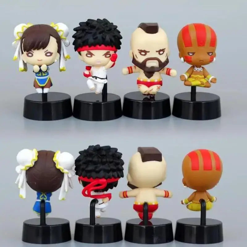 Street Fighter Q Mini Figure Set (4 pcs)