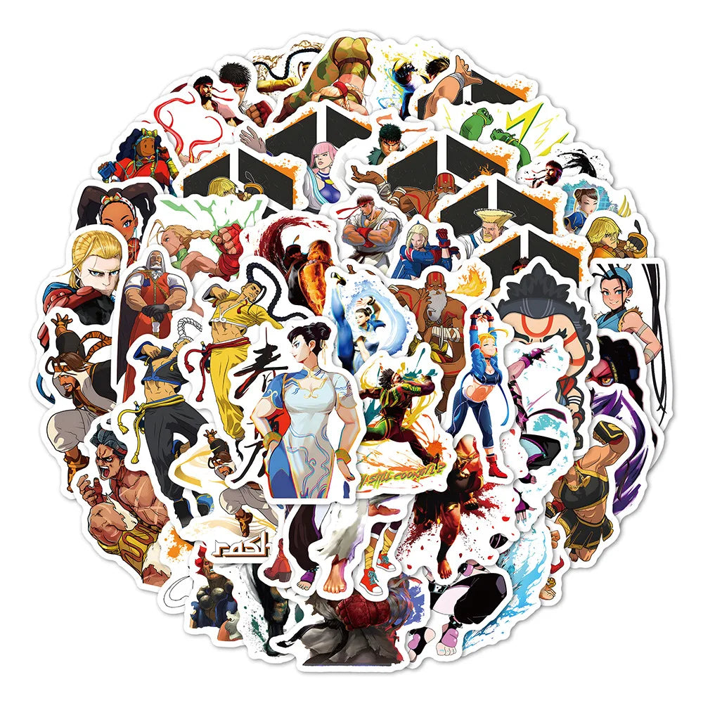 Street Fighter Graffiti Sticker Pack (2)