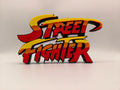 Street Fighter Logo Sign
