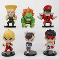 Street Fighter Mini Figure Set (6 pcs)