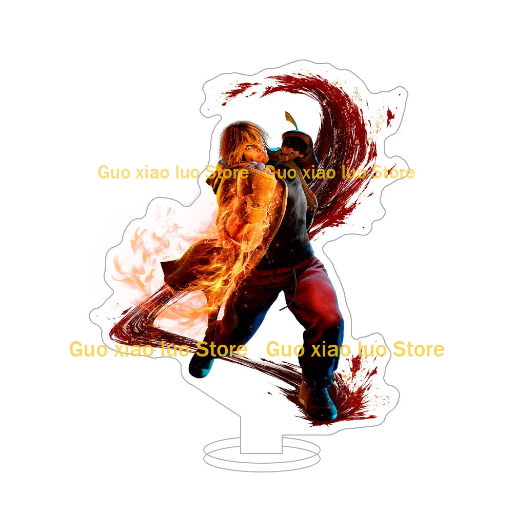 Street Fighter 6 Character Acrylic Stand (15 cm) (Random Design) (4)