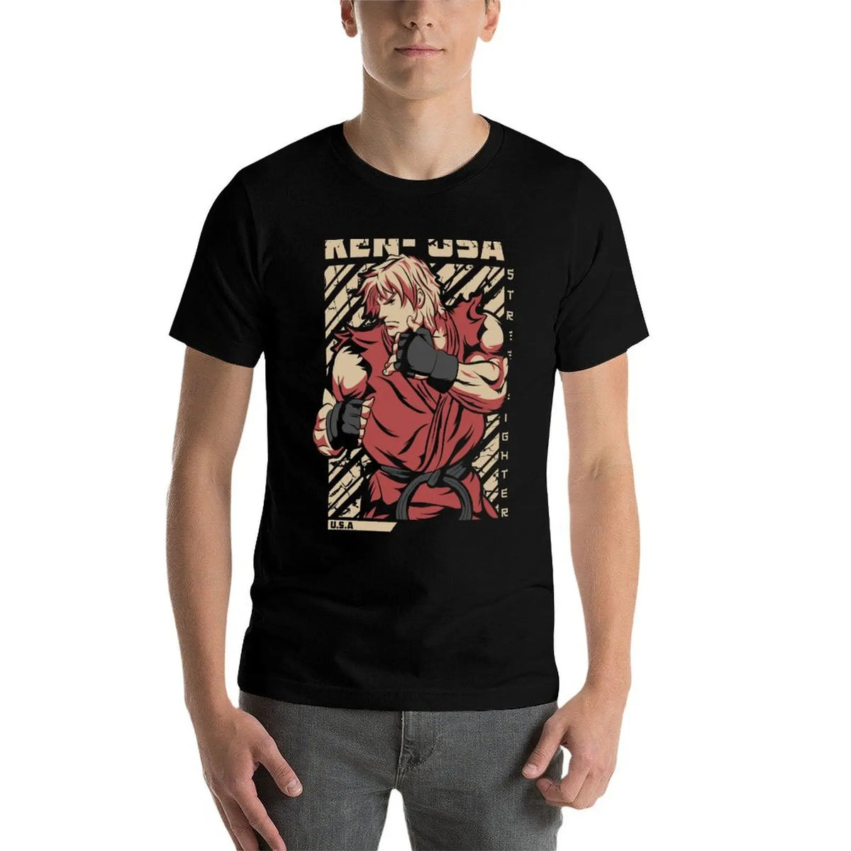 Street Fighter Ken Masters T-Shirt (4)