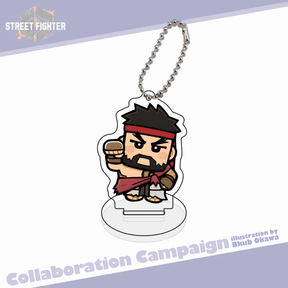 Street Fighter 6 Chibi Acrylic Keychain Stand (Random Design) (2)