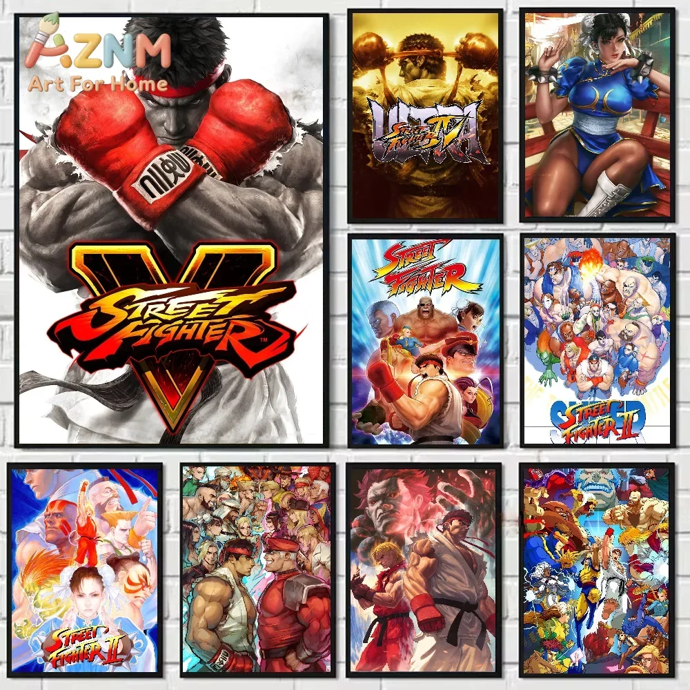Street Fighter Canvas Poster