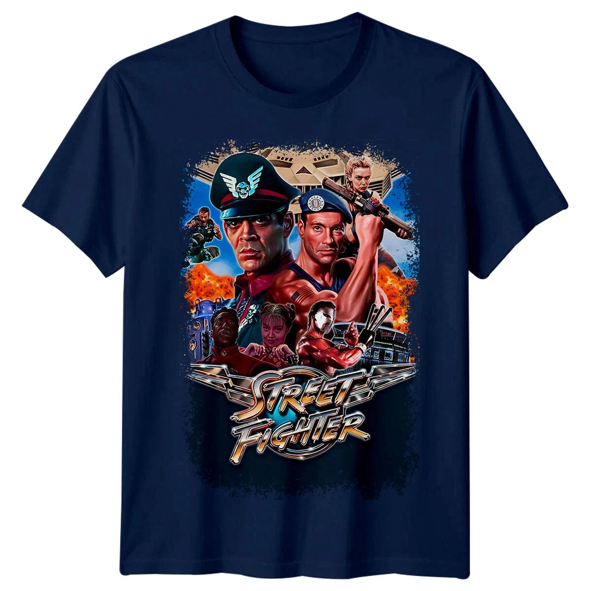 Street Fighter (1994) Movie Poster T-Shirt