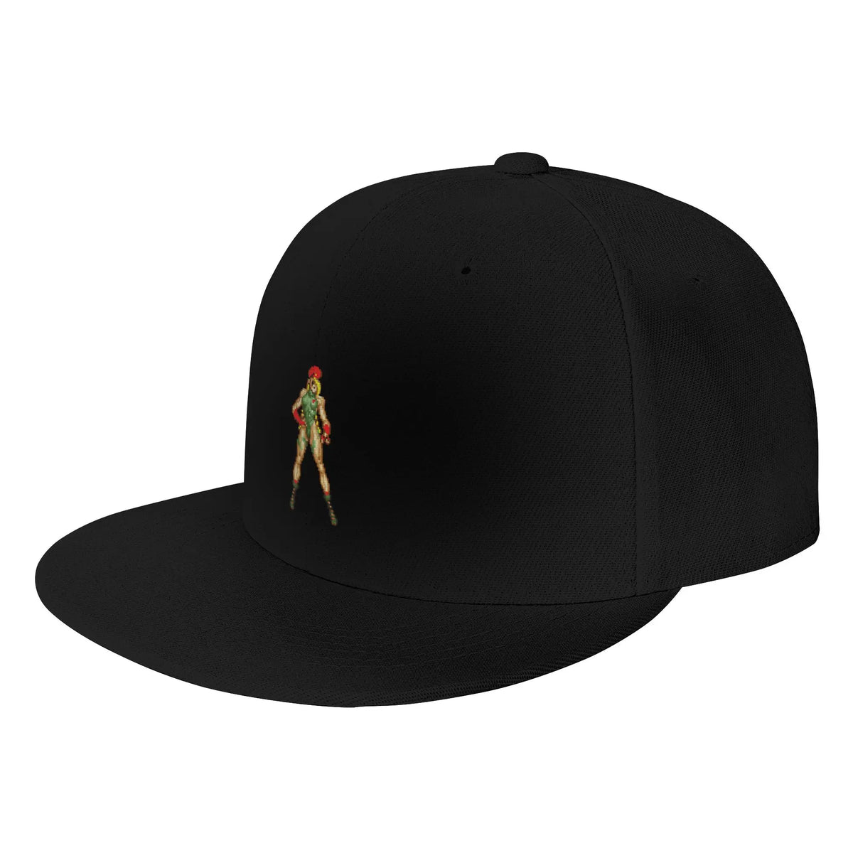 Cammy Pixel Sprite Flat Brim Hat