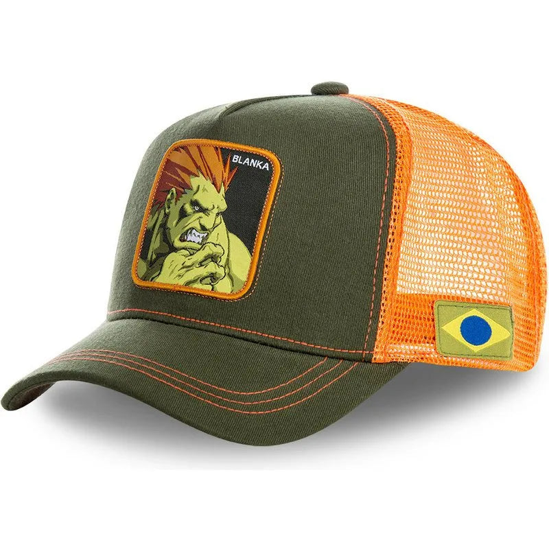 Street Fighter Character Embroidered Cap (2)