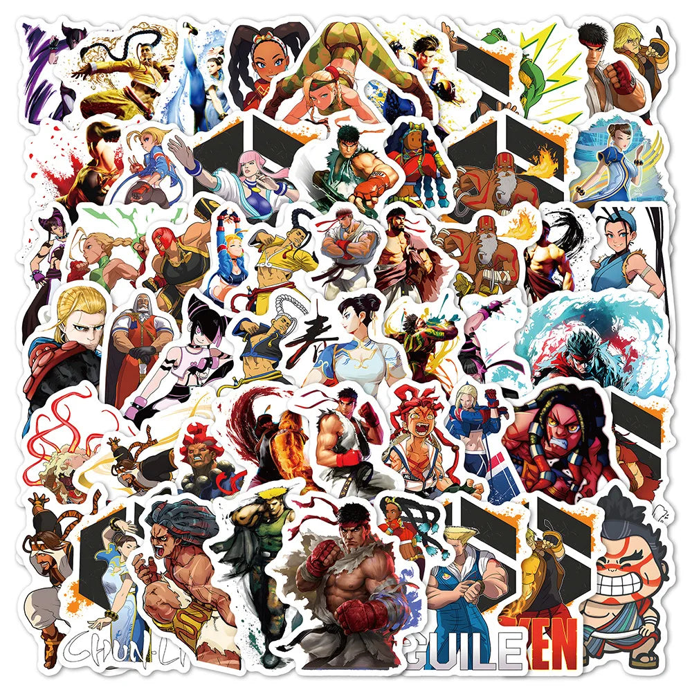 Street Fighter Graffiti Sticker Pack
