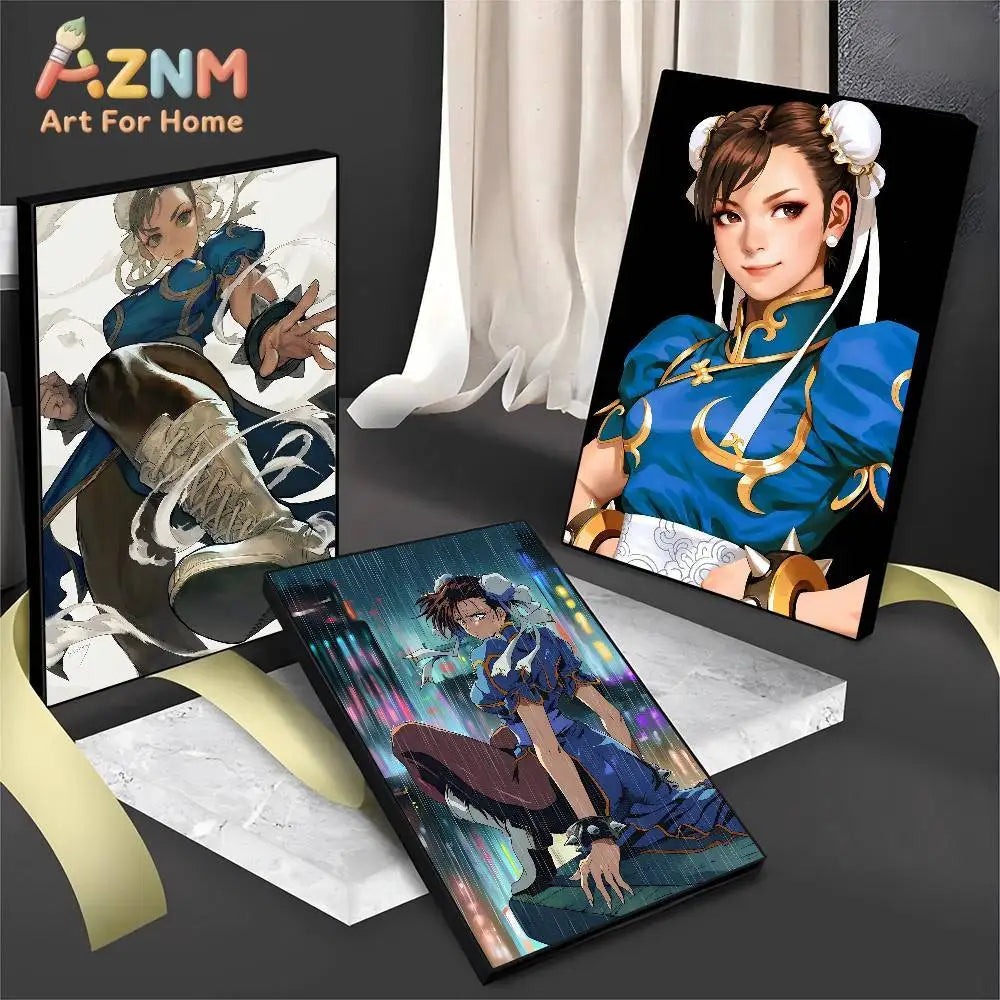 Chun-Li Vintage Poster (2)