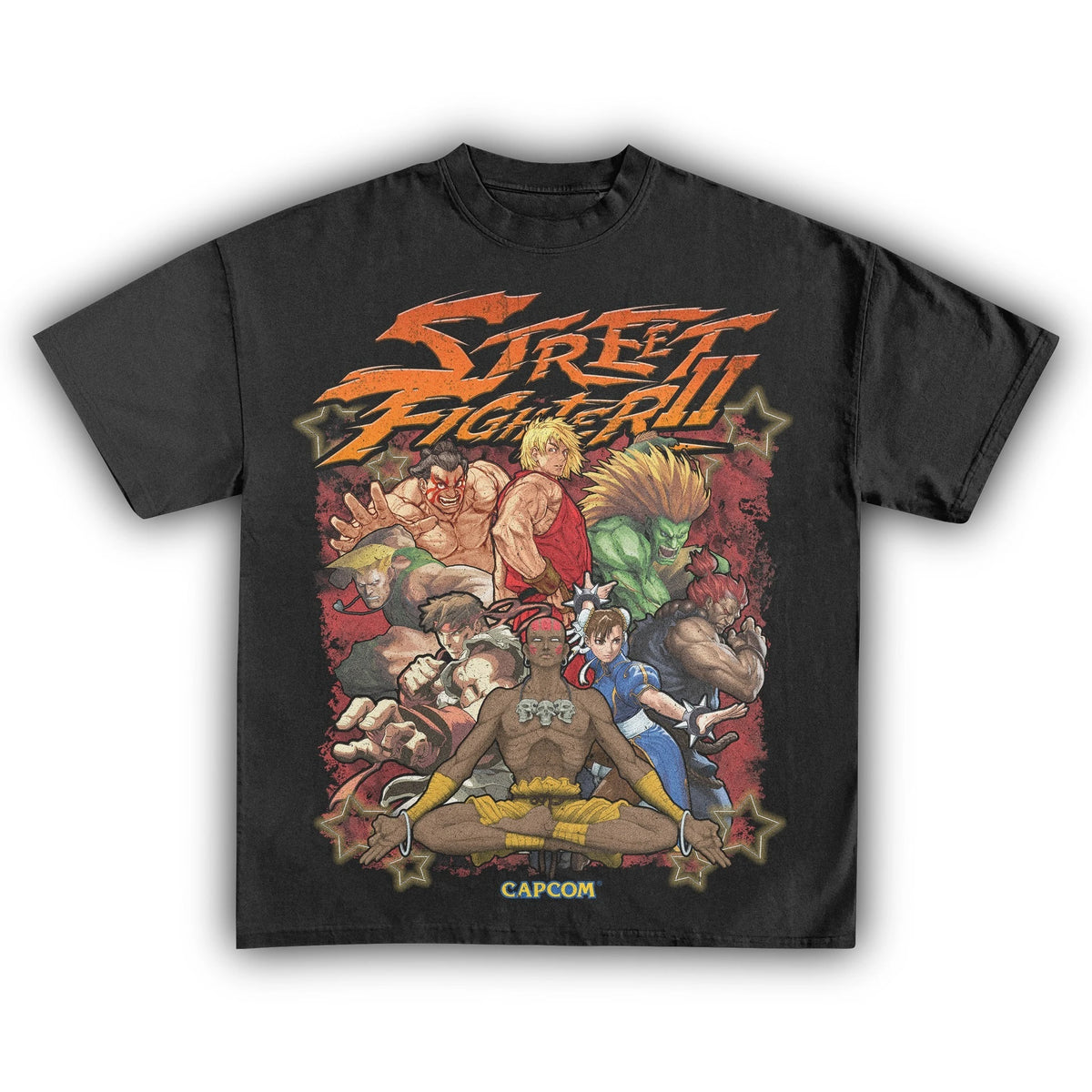 Street Fighter II Characters T-Shirt