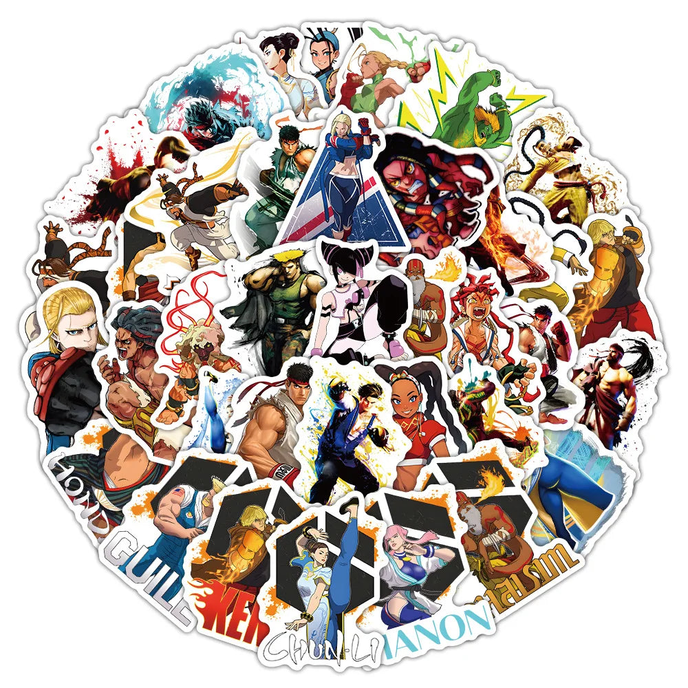 SNK vs. Capcom Fighter Sticker Pack (3)