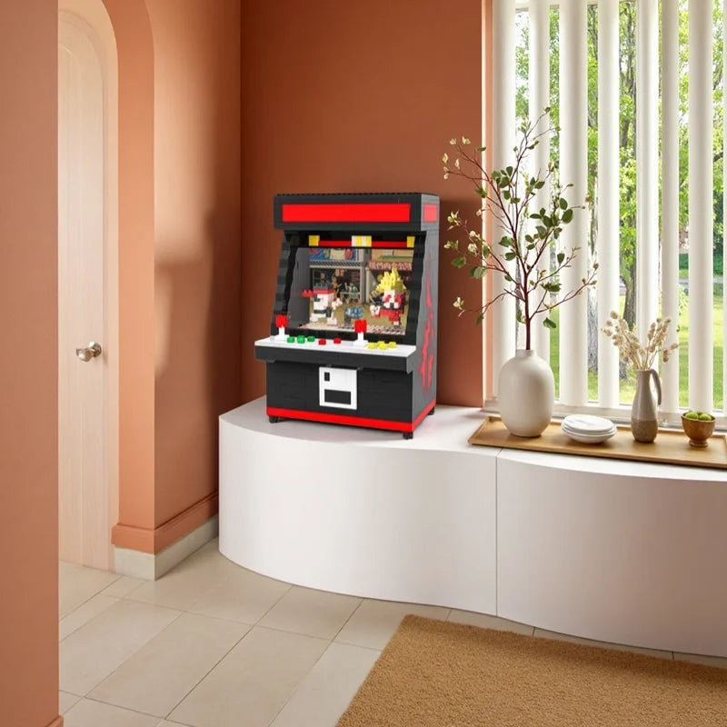 Street Fighter Arcade Cabinet Building Block Set (700+ pcs) (2)