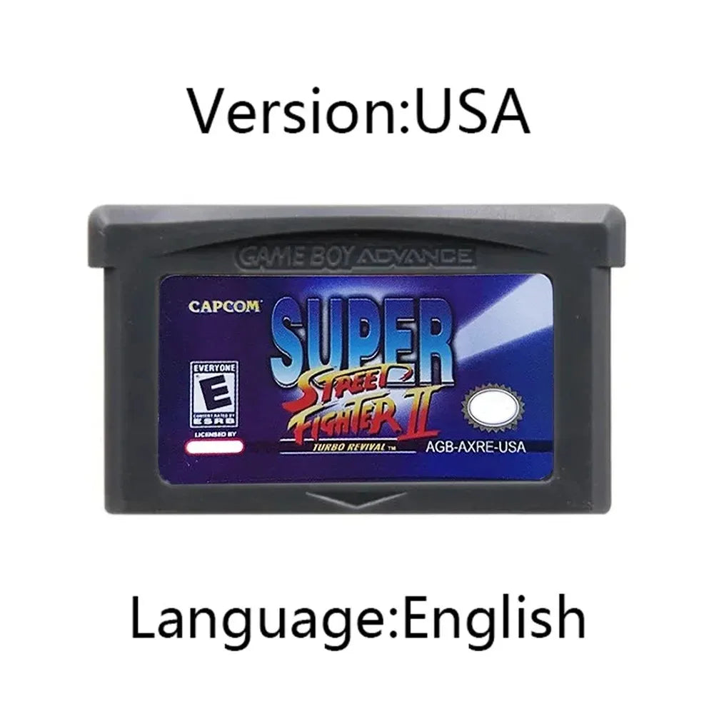 Super Street Fighter II GBA Game Cartridge (2)
