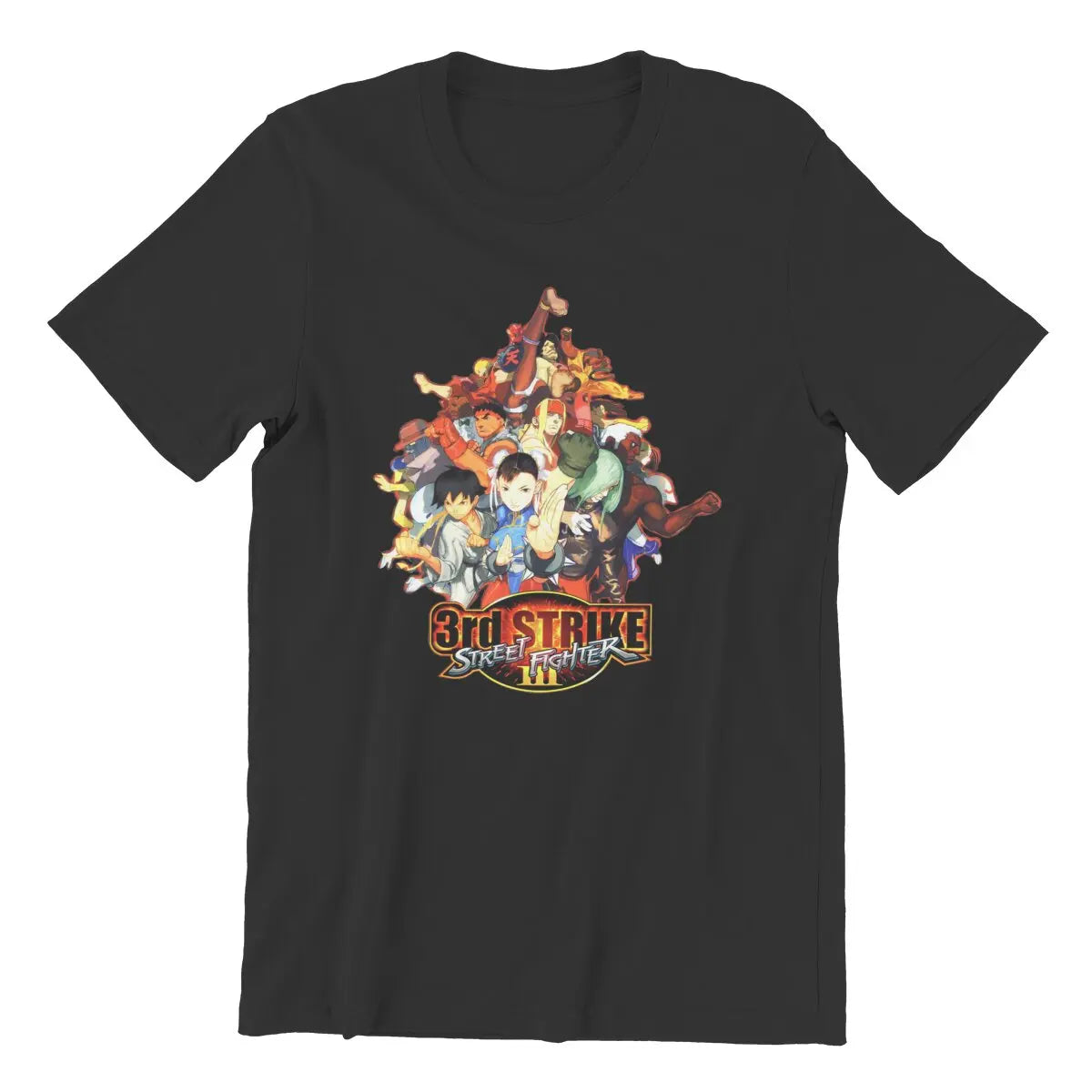 Street Fighter III 3rd Strike Retro T-Shirt (3)