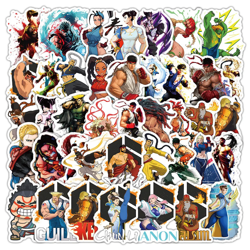 SNK vs. Capcom Fighter Sticker Pack (4)
