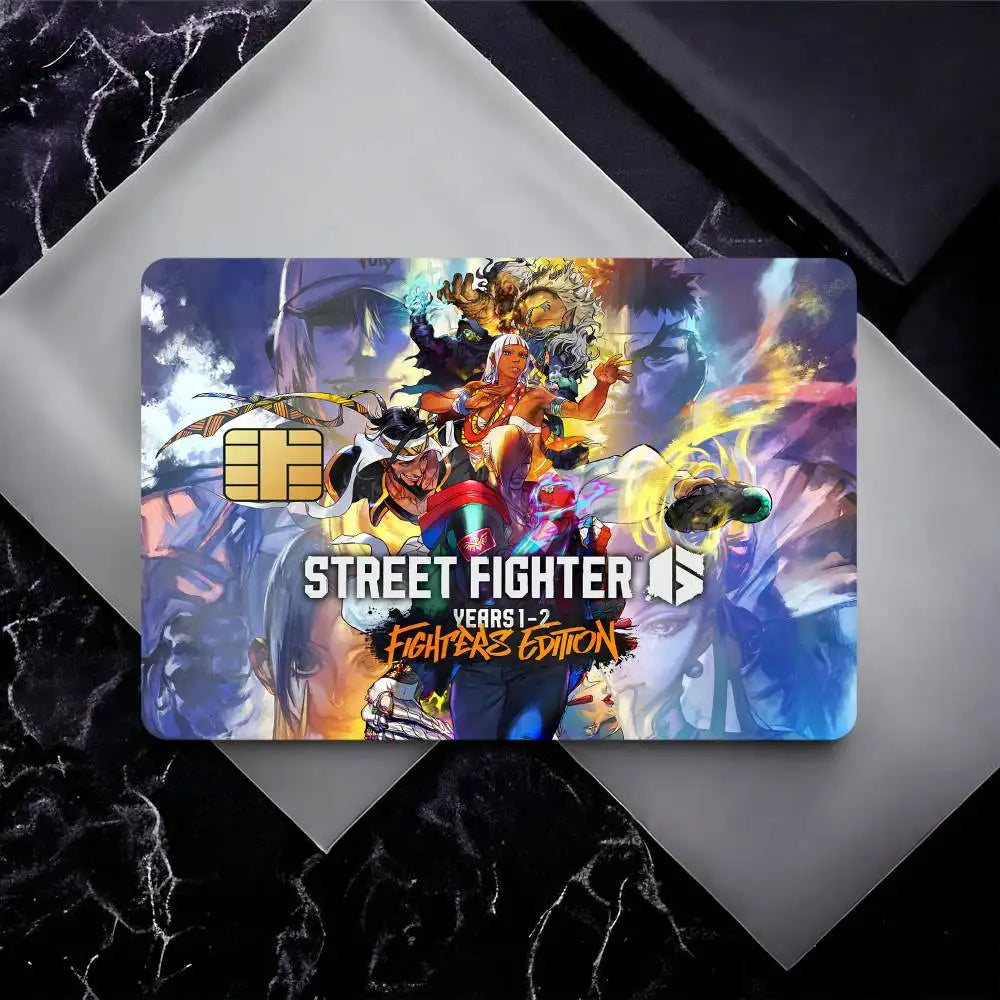 Street Fighter 6 Card Skin Stickers (4 pcs) (2)