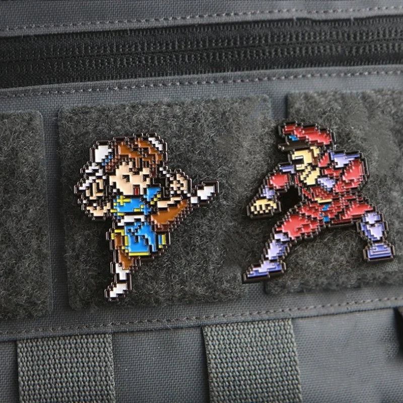 Vega & Chun-Li Pixel Morale Patch