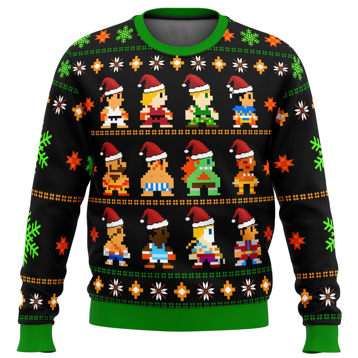 Street Fighter Ugly Christmas Sweater