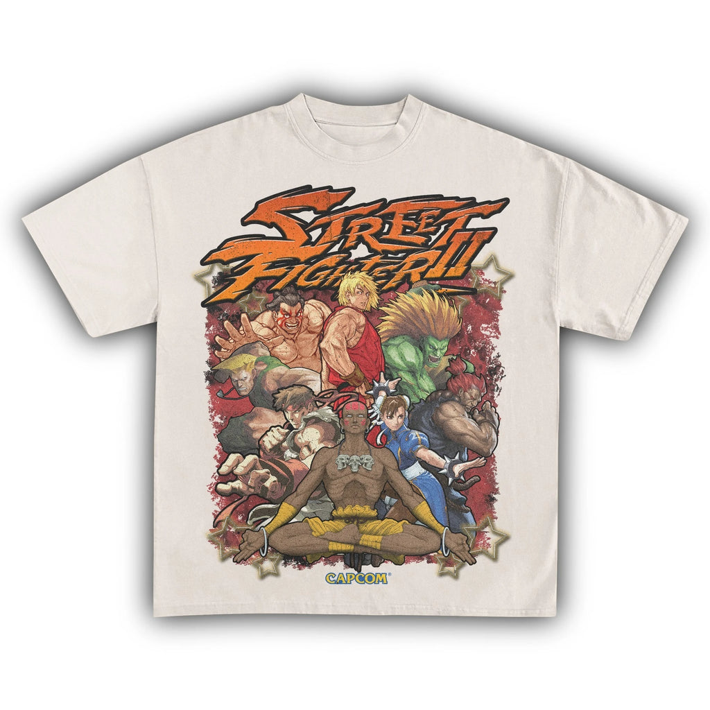 Street Fighter II Characters T-Shirt (3)