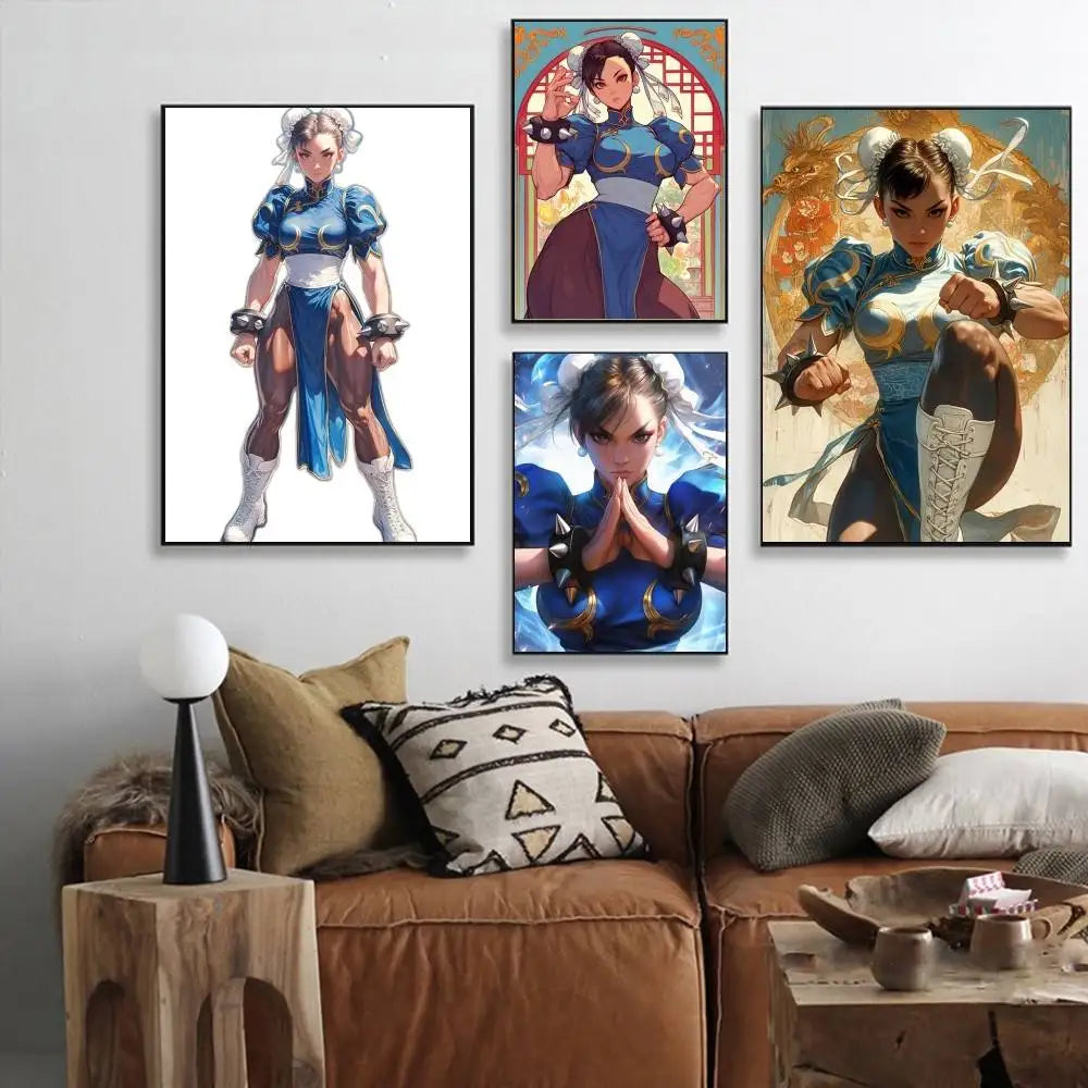 Chun-Li Poster Sticker (3)