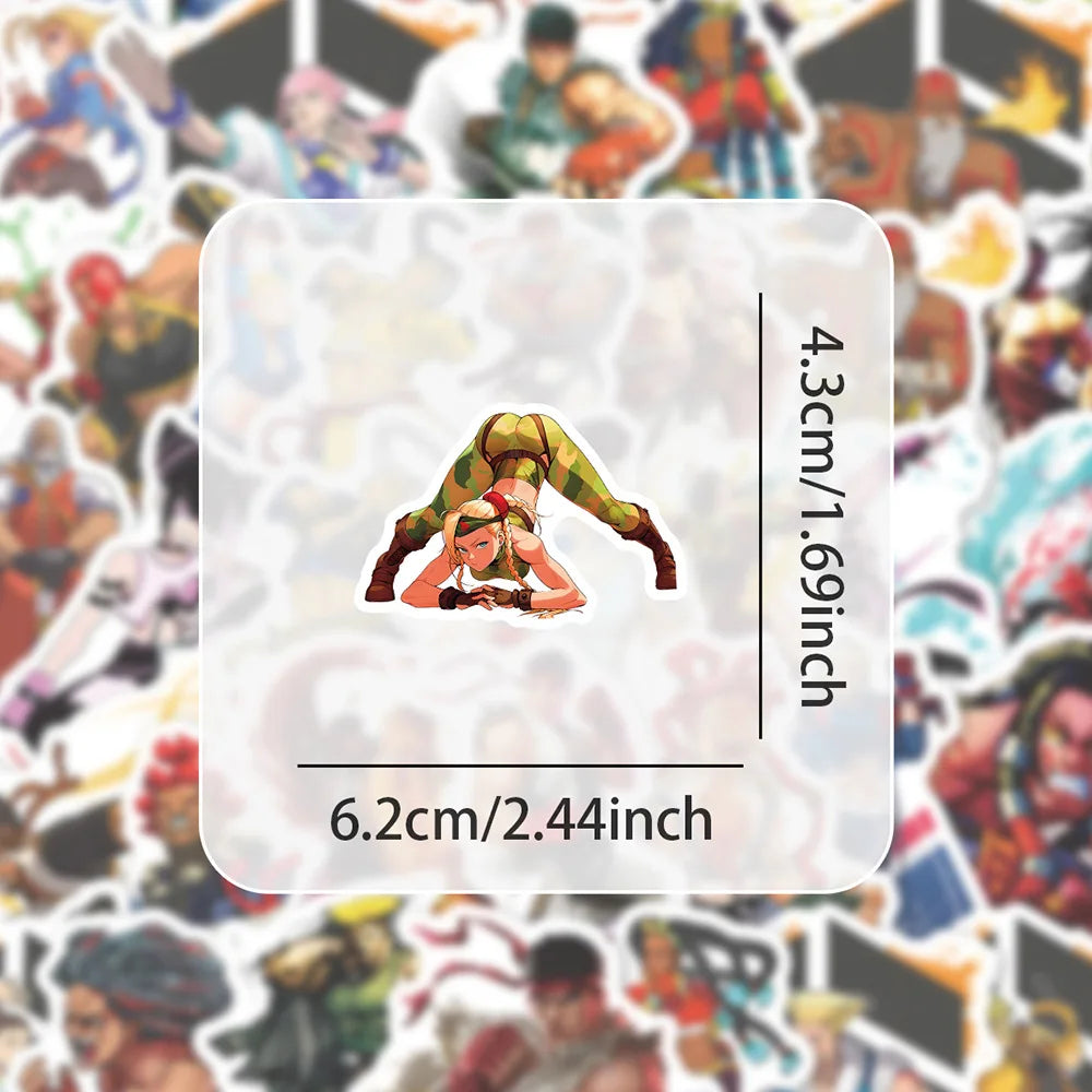 Street Fighter Graffiti Sticker Pack (3)