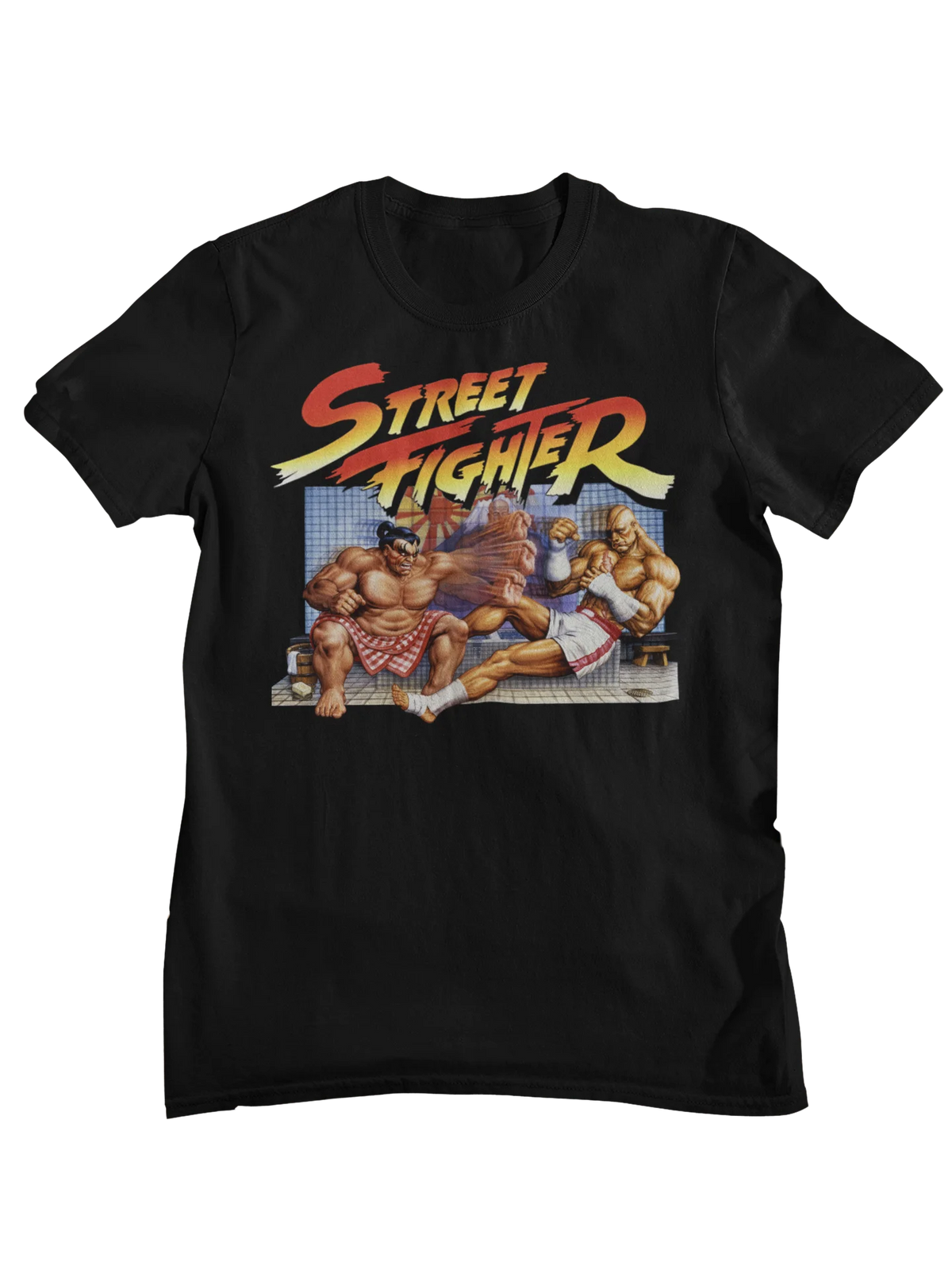 Street Fighter Retro Arcade Characters T-Shirt (2)