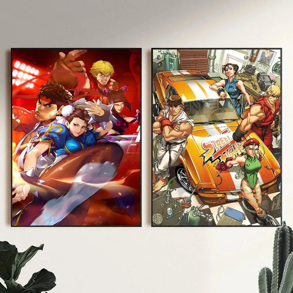 Classic Arcade Street Fighter Poster (3)