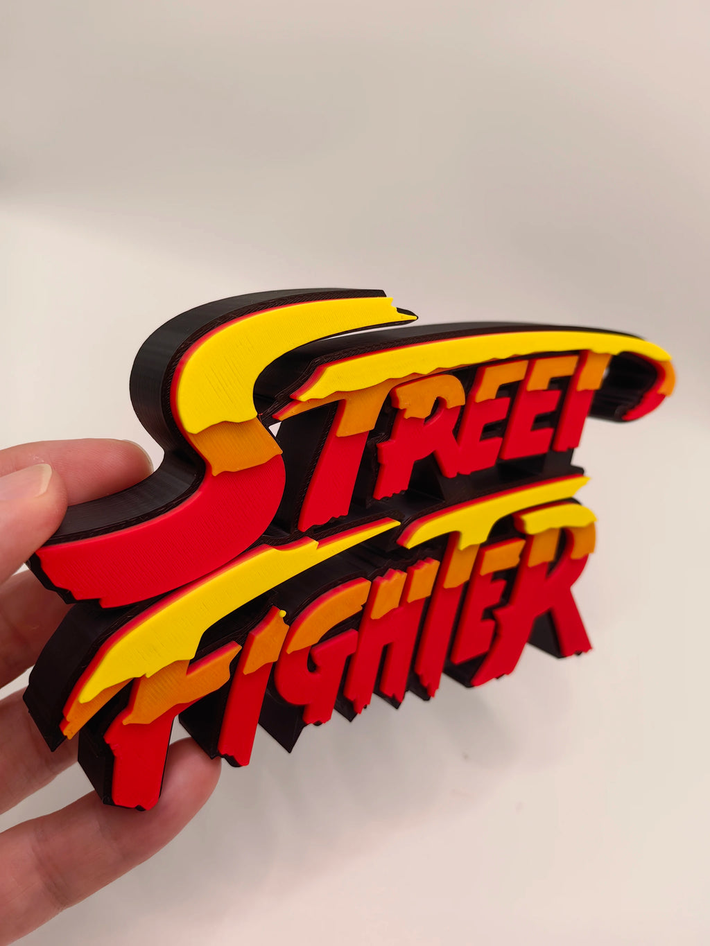 Street Fighter Logo Sign (2)