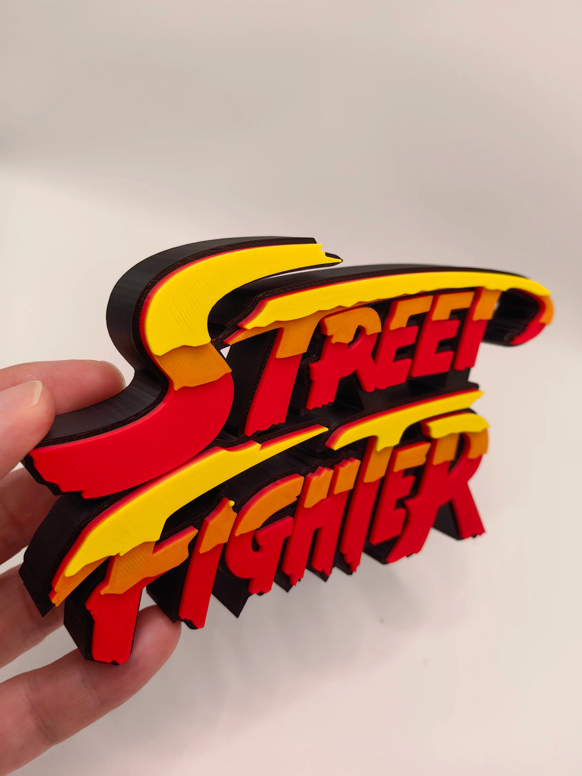 Street Fighter Logo Sign (2)