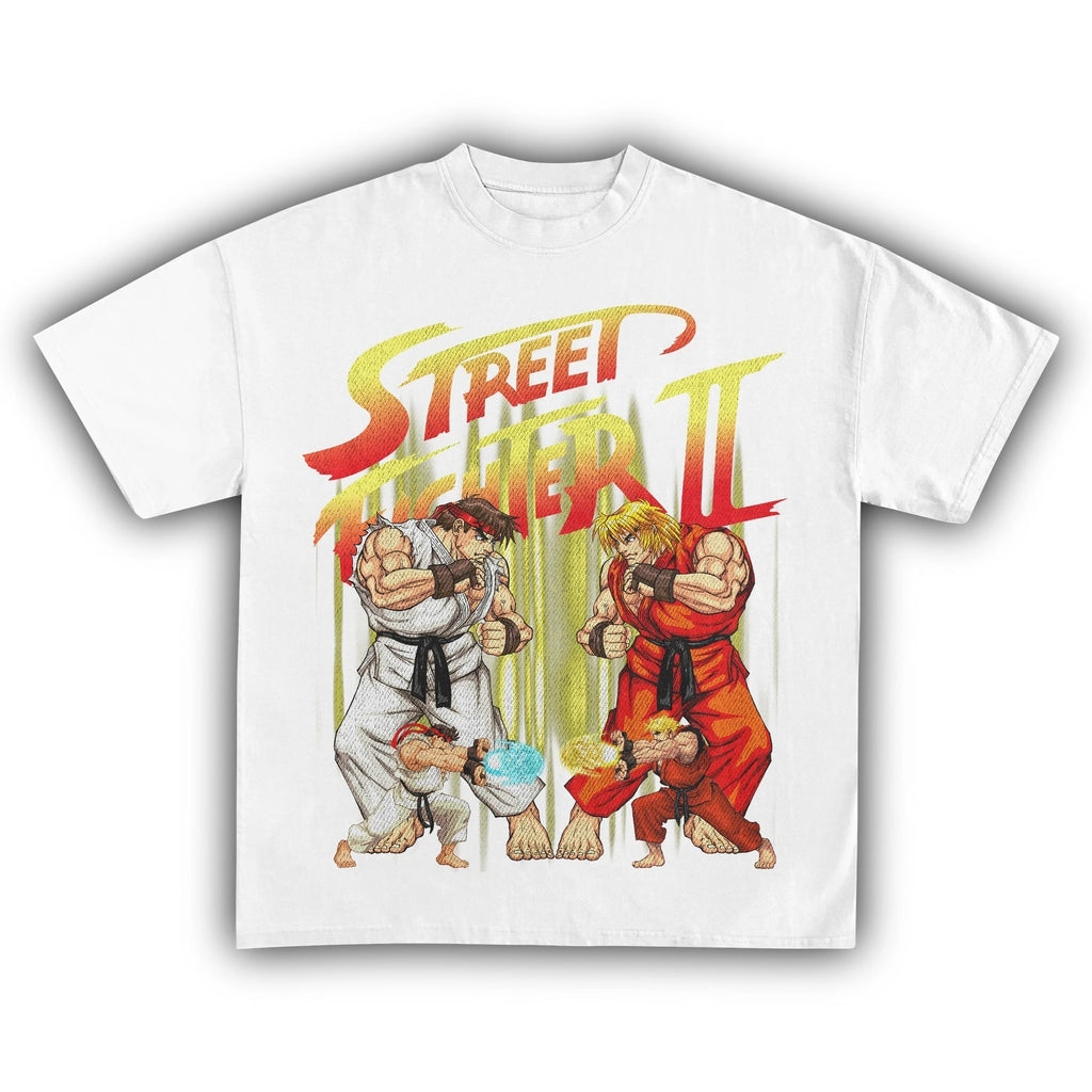 Street Fighter II Ryu vs. Ken T-Shirt (2)