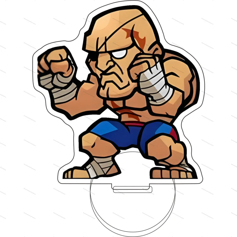 Street Fighter Chibi Acrylic Standee (Random Design) (4)