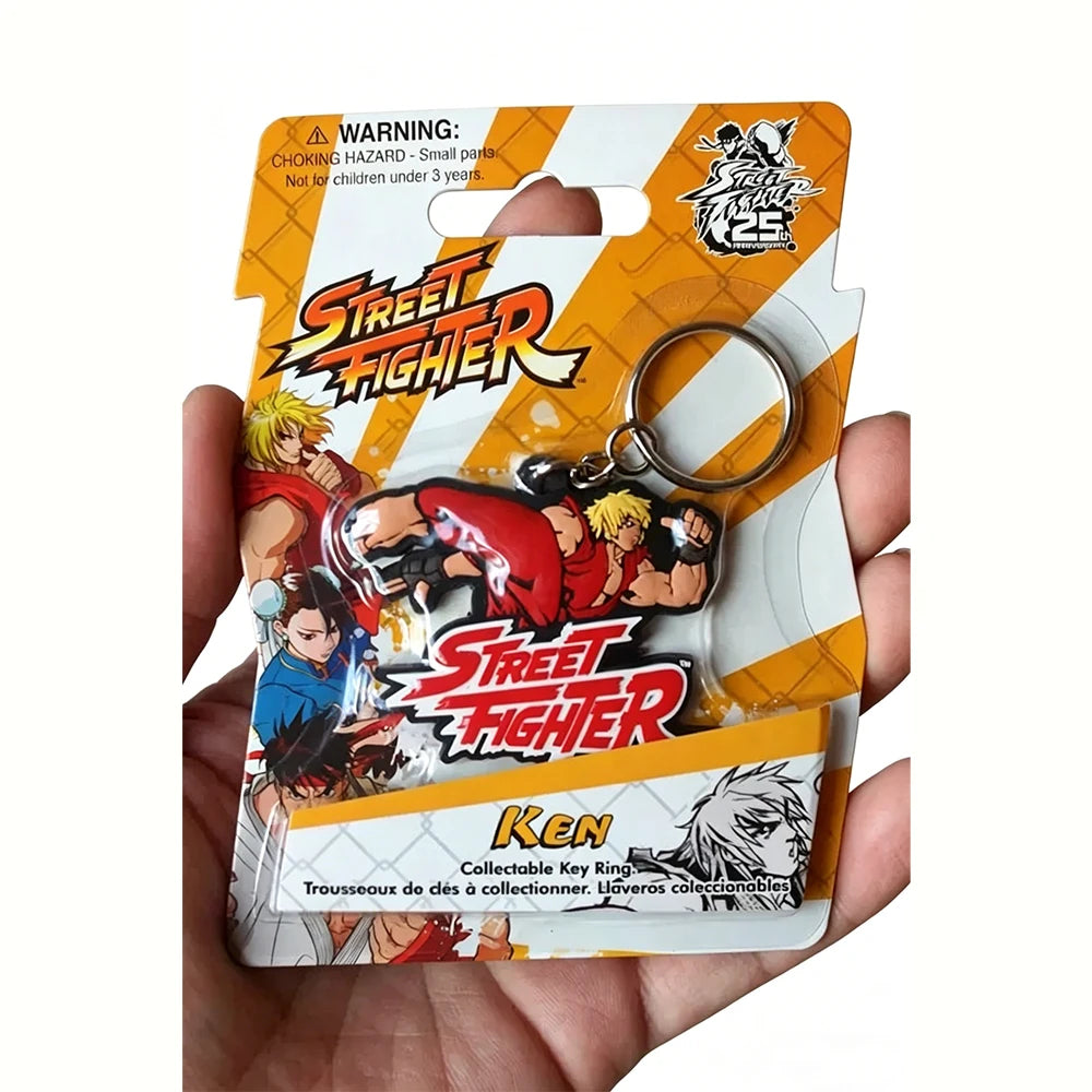 Street Fighter 25th Anniversary Ryu Key Ring (4)
