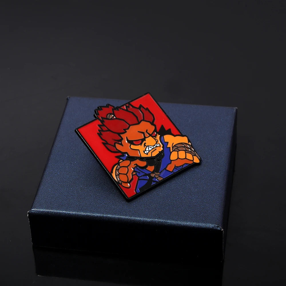 Street Fighter Character Enamel Pin (4)