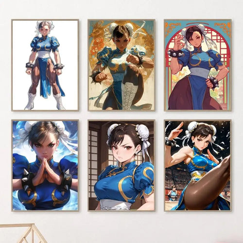 Chun-Li Poster Sticker (2)