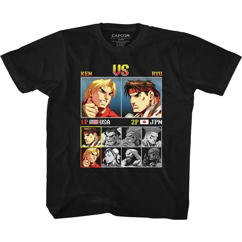 Street Fighter 90s Retro Karate T-Shirt