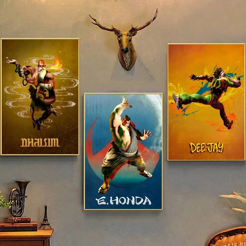 Street Fighter 6 Canvas Poster (15x20cm) (3)