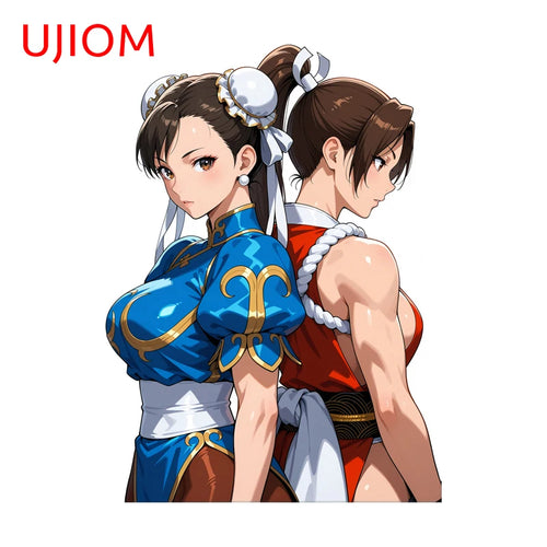 Chun-Li & Mai Wall Decal