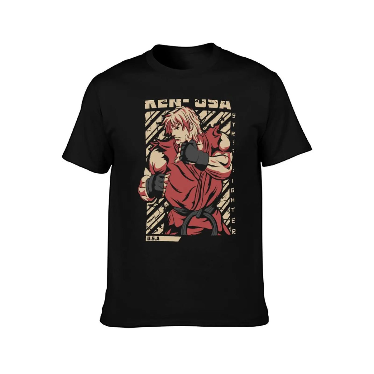 Street Fighter Ken Masters T-Shirt (2)