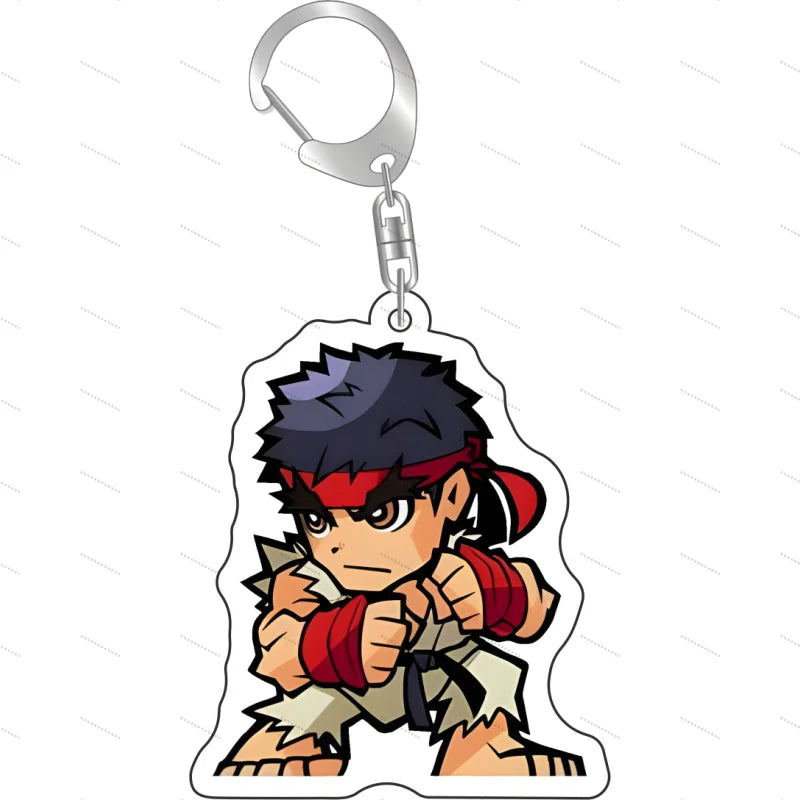 Street Fighter Chibi Acrylic Keychain (3)