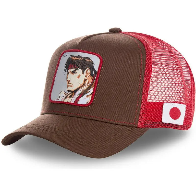 Street Fighter Character Embroidered Cap (3)