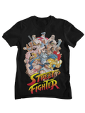 Street Fighter Retro Arcade Characters T-Shirt