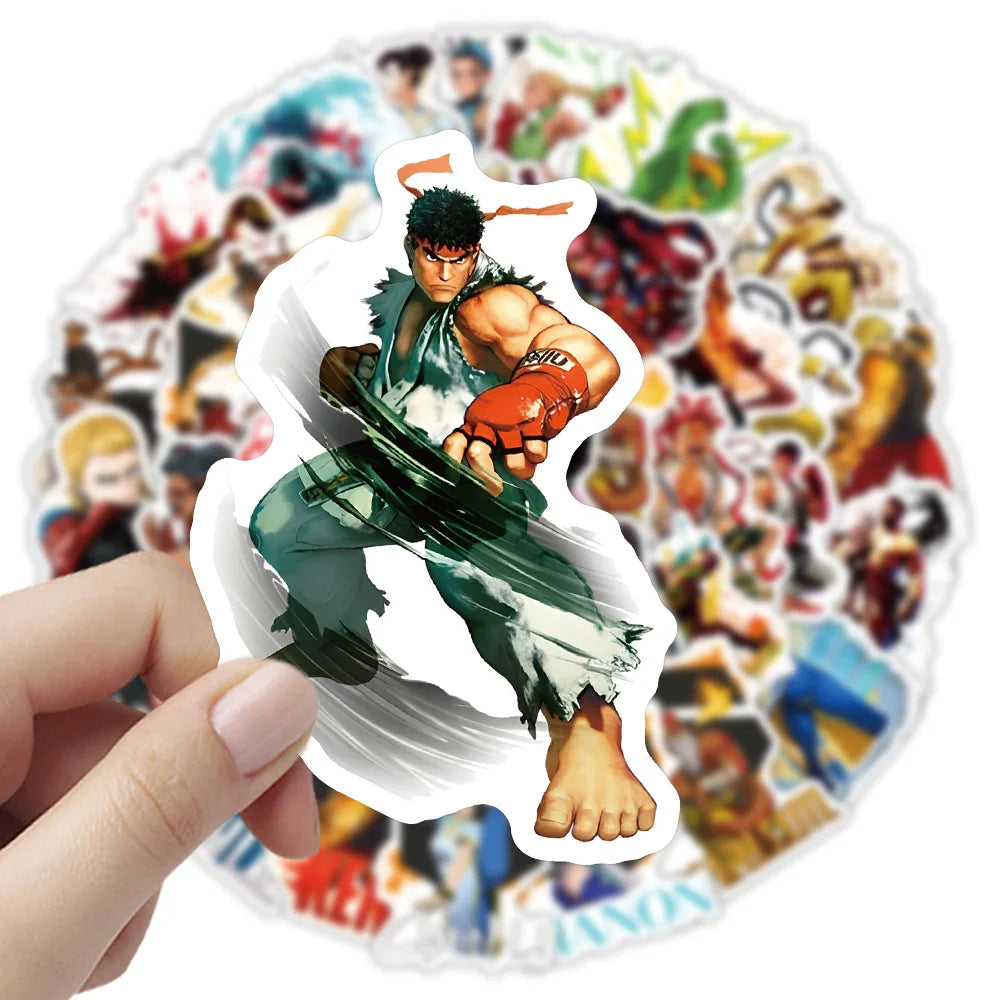 SNK vs. Capcom Fighter Sticker Pack (2)