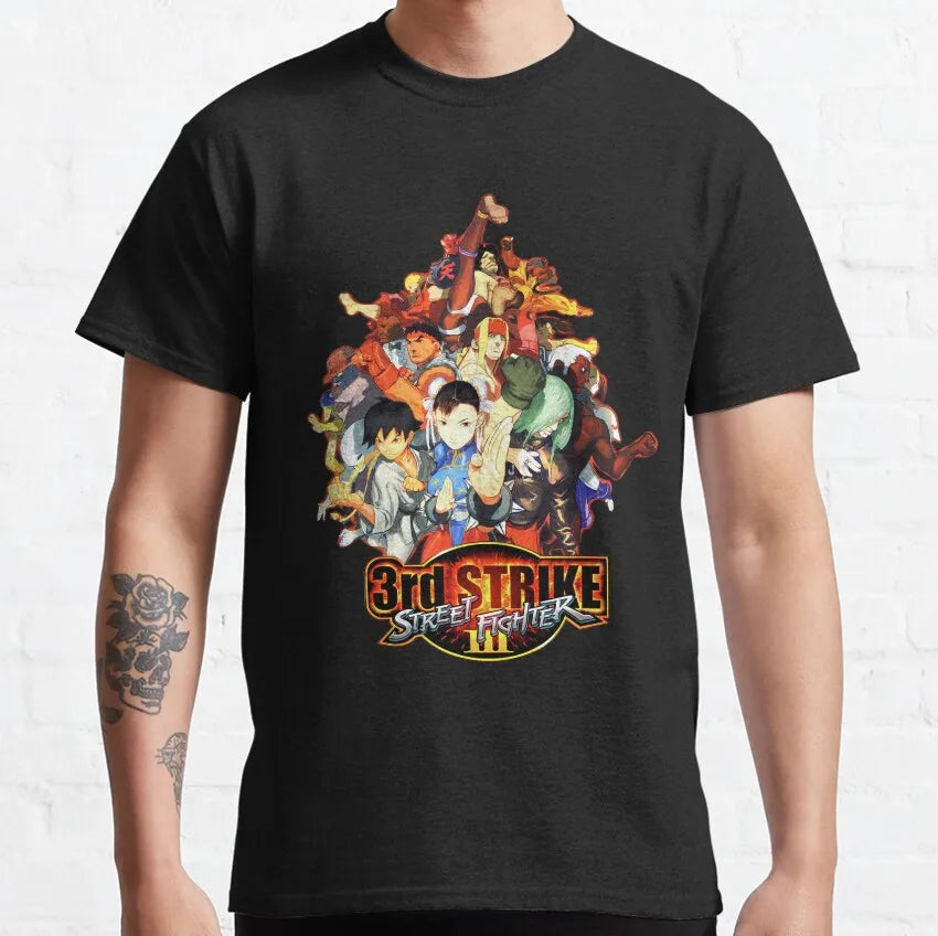 Street Fighter III 3rd Strike Retro T-Shirt